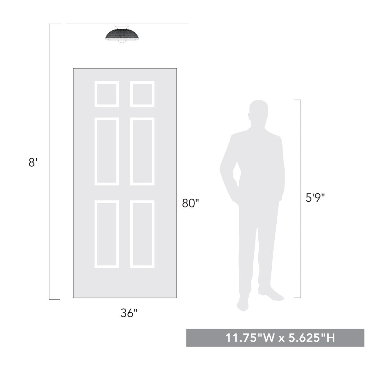 Crawford Flush Mount