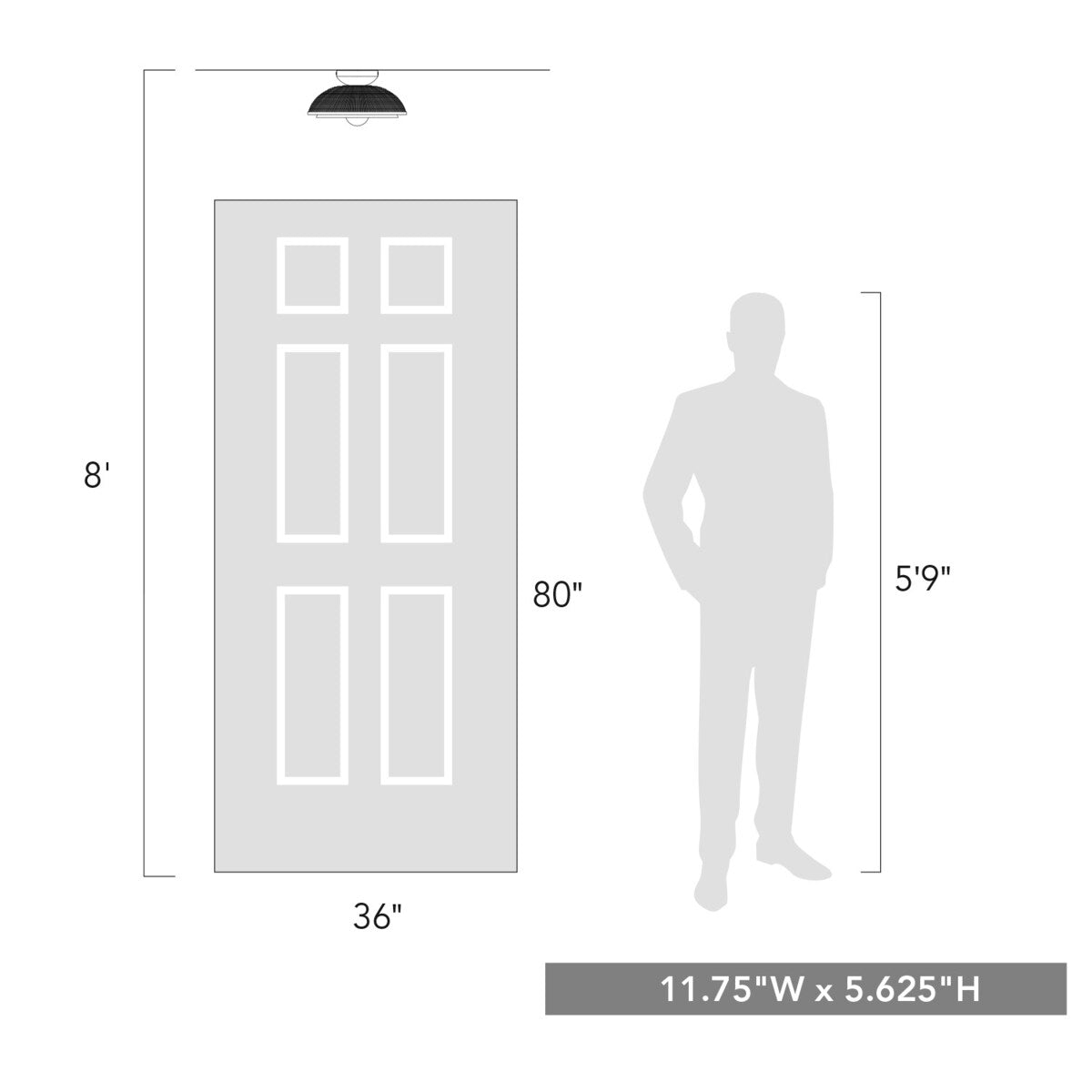 Crawford Flush Mount