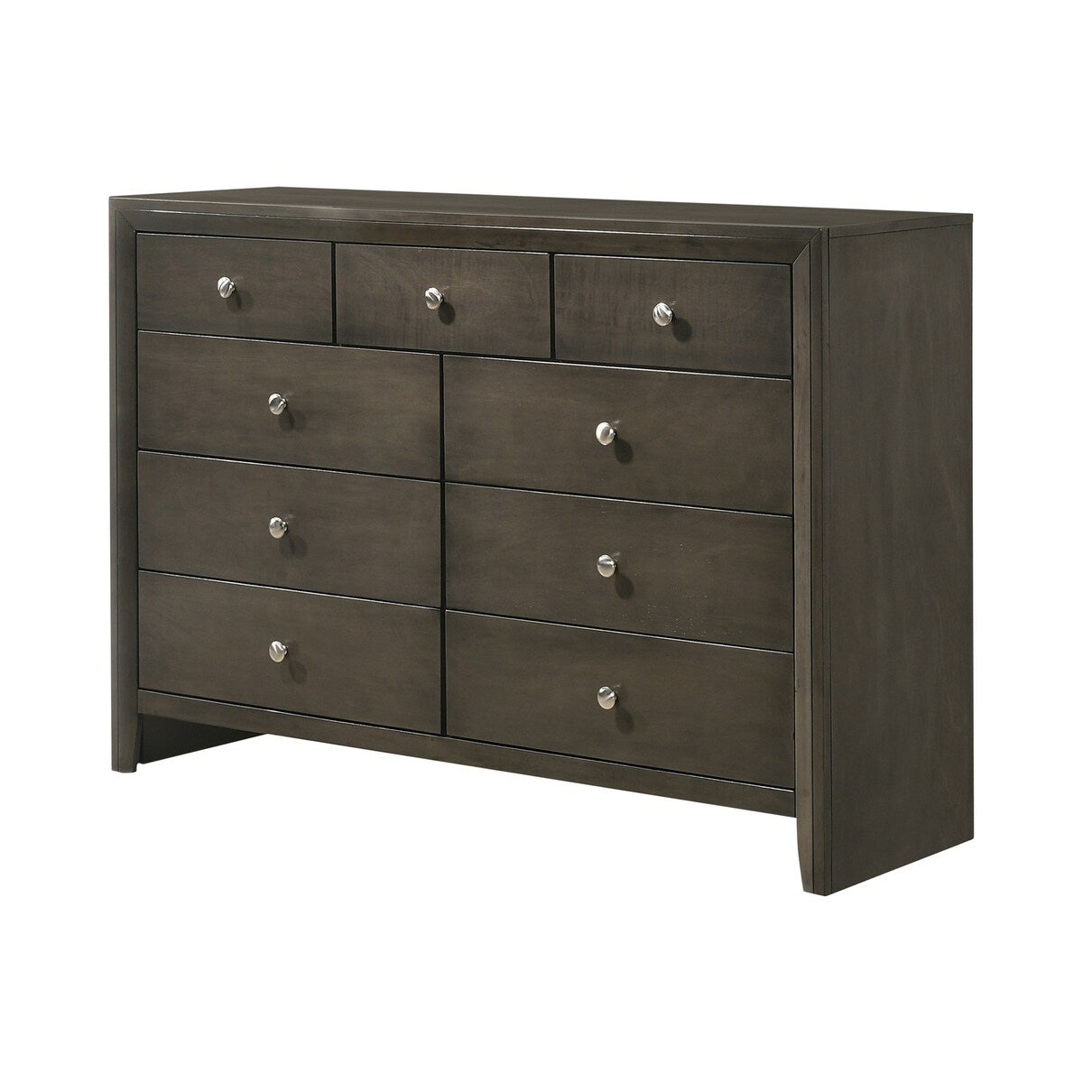 Crawley Mod Grey 5-piece Panel Bedroom Set