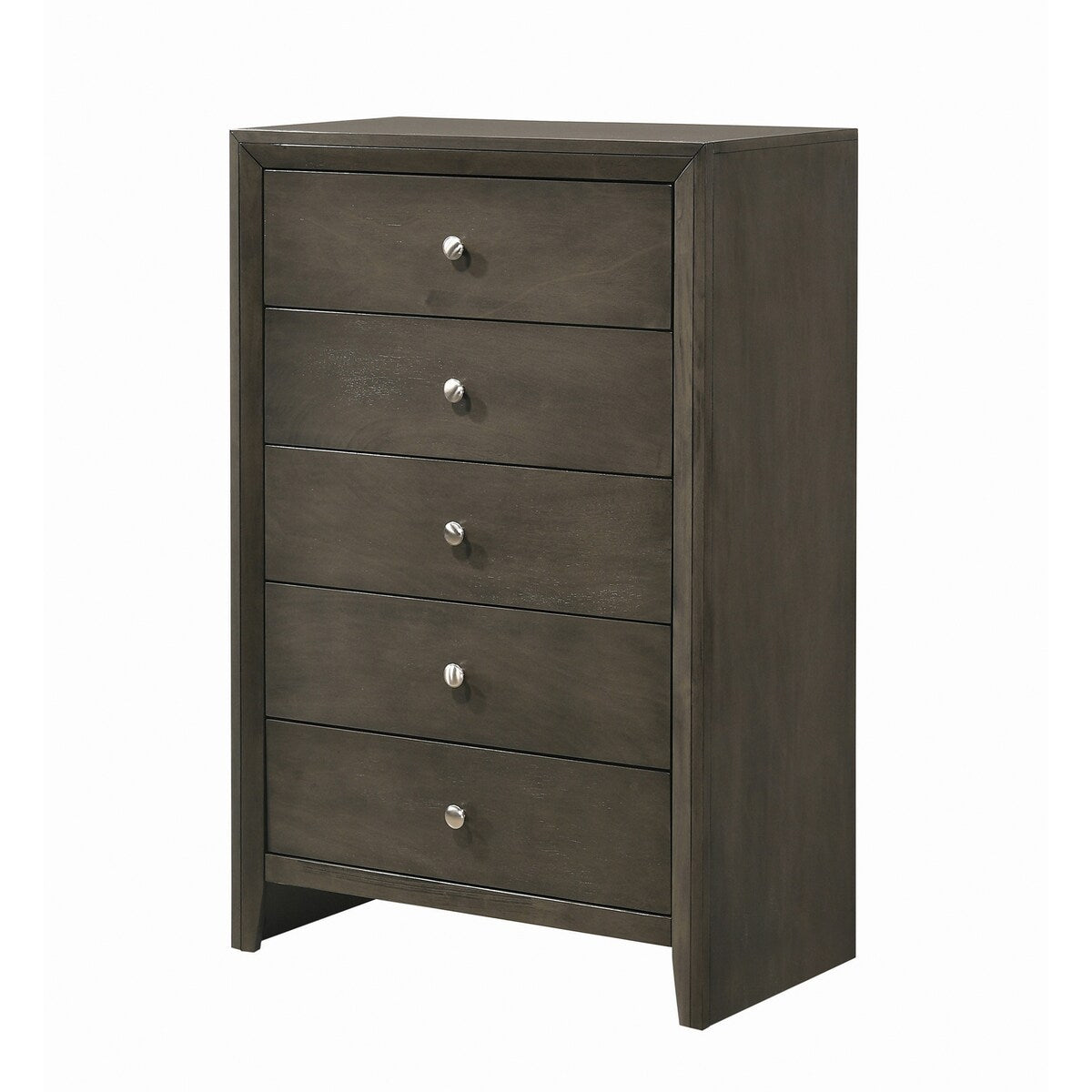Crawley Mod Grey 5-piece Panel Bedroom Set