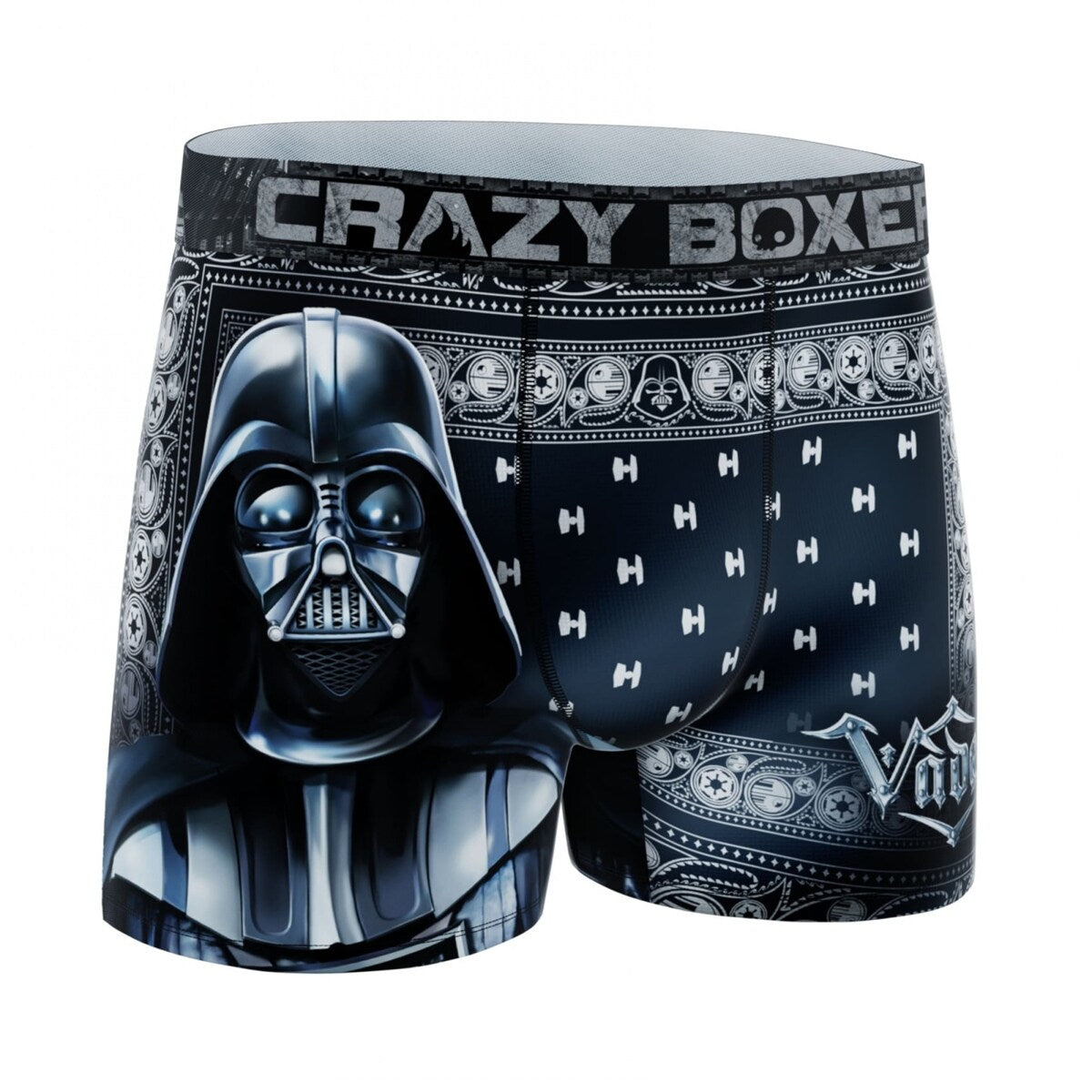 Crazy Boxer Darth Vader Ornate Mens Boxer Briefs