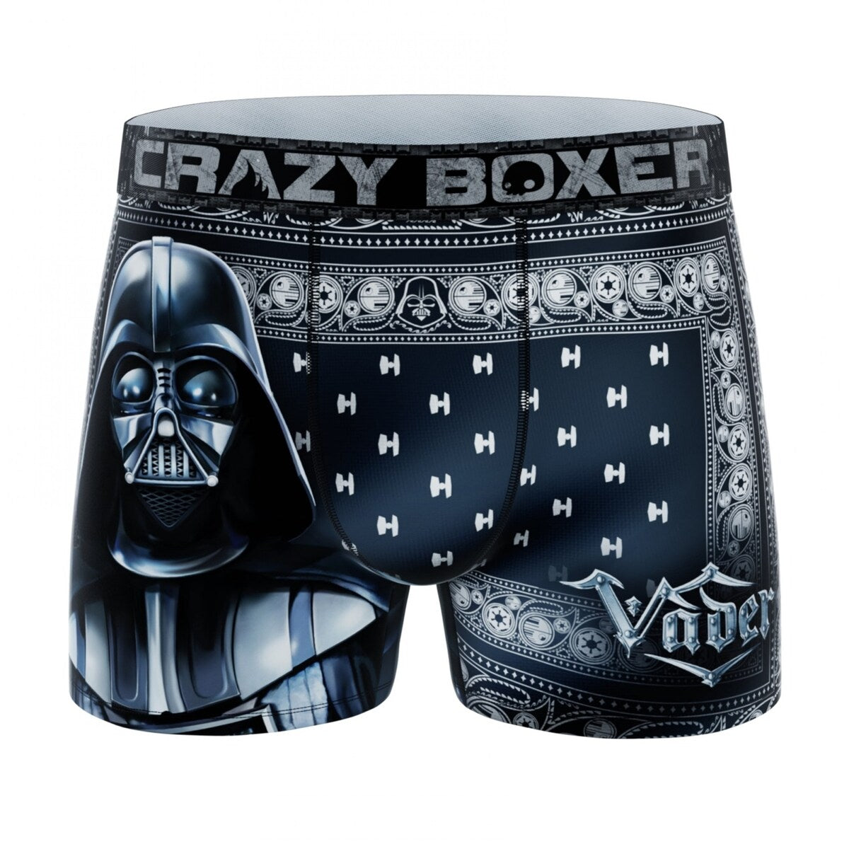 Crazy Boxer Darth Vader Ornate Mens Boxer Briefs