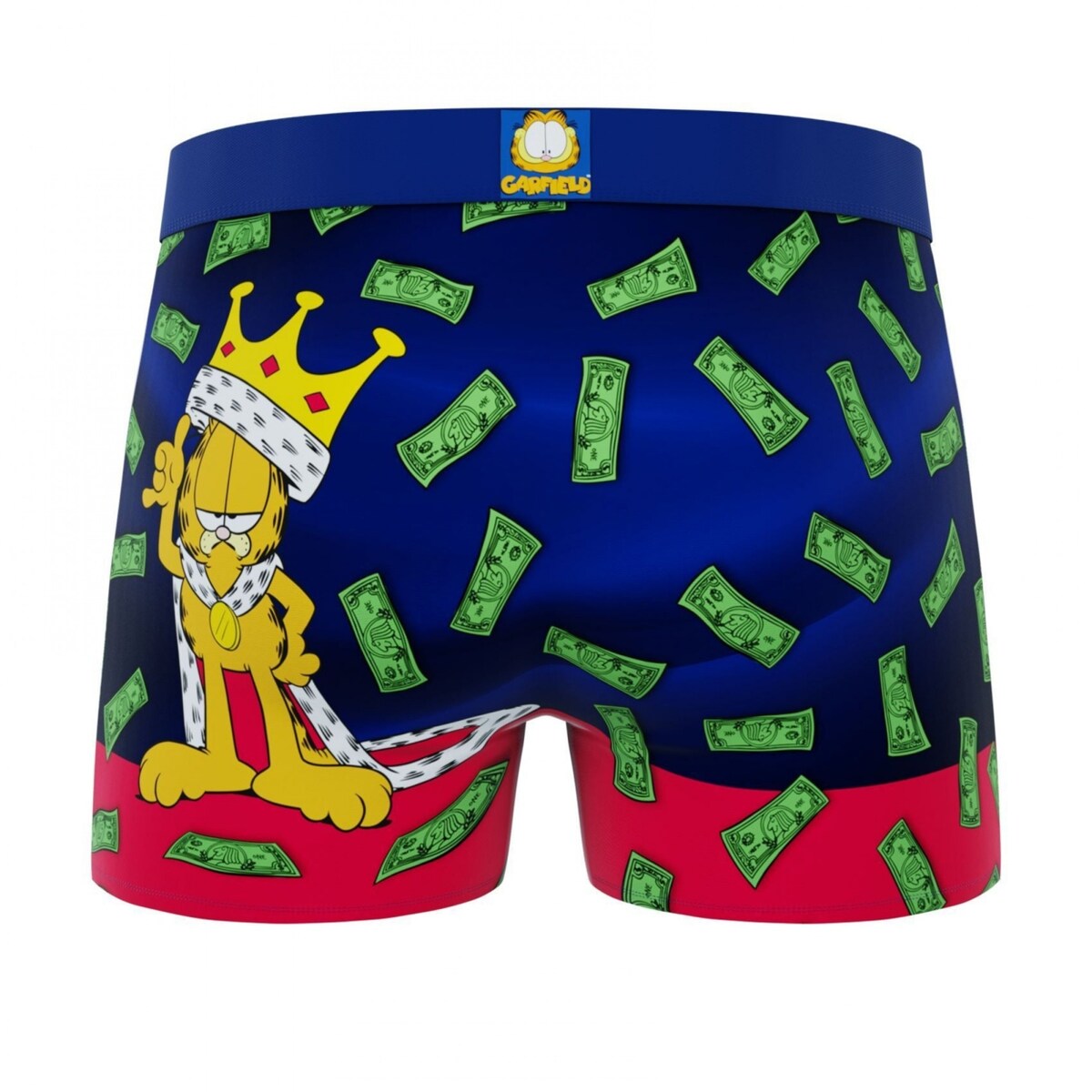 Crazy Boxer Garfield King Mens Boxer Briefs