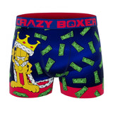 Crazy Boxer Garfield King Mens Boxer Briefs