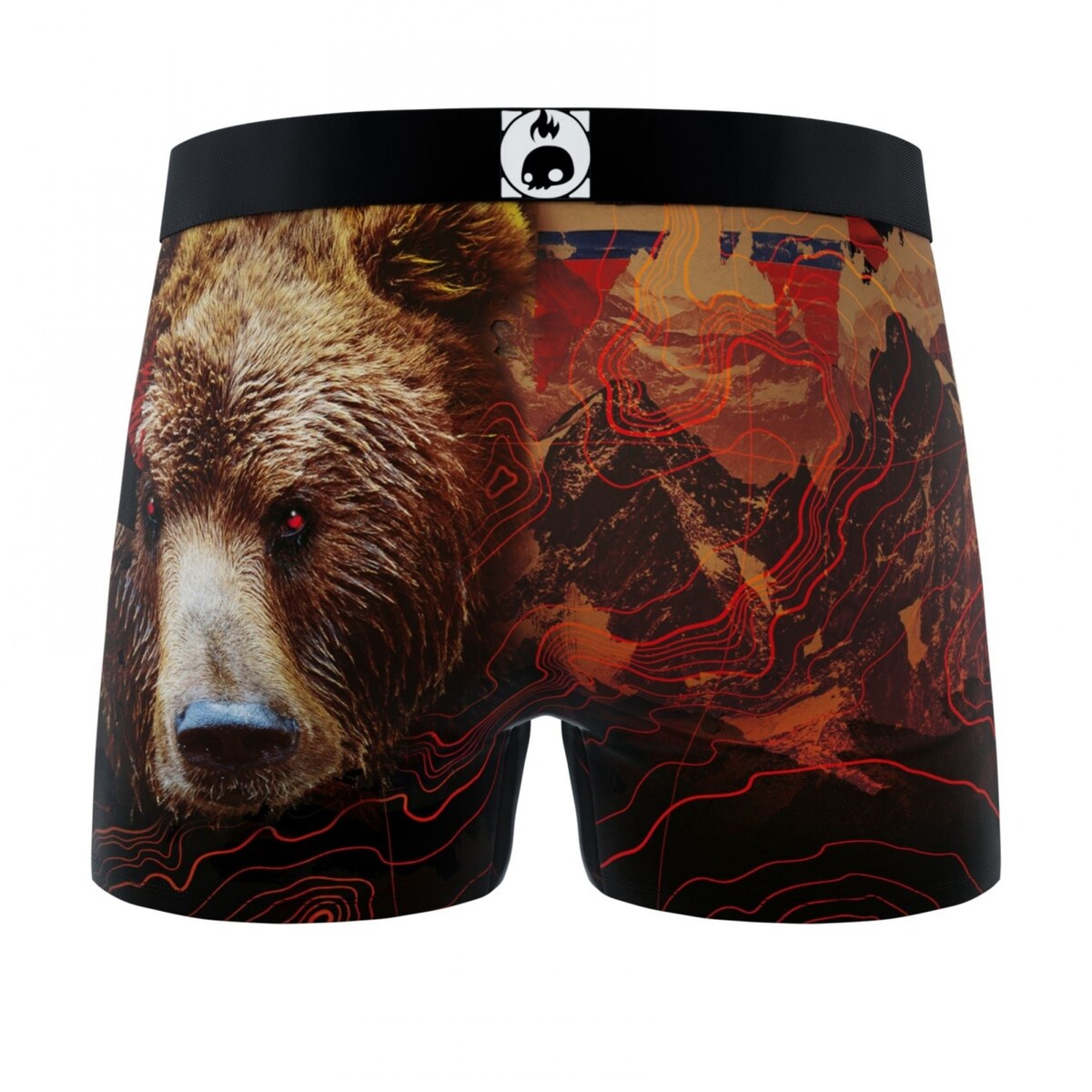 Crazy Boxer Outdoor Bear Mens Boxer Briefs