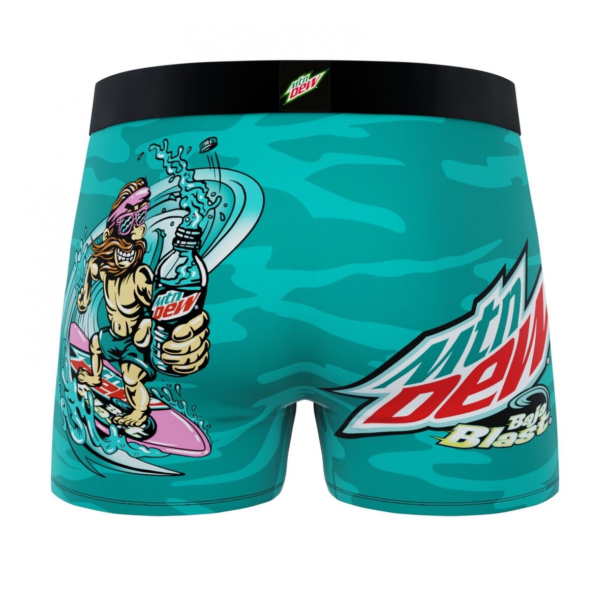 Crazy Boxers Mountain Dew Baja Blast Boxer Briefs In Soda Can