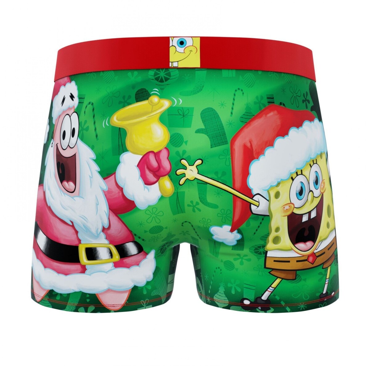 Crazy Boxers Spongebob Squarepants Holidays Mens Boxer Briefs