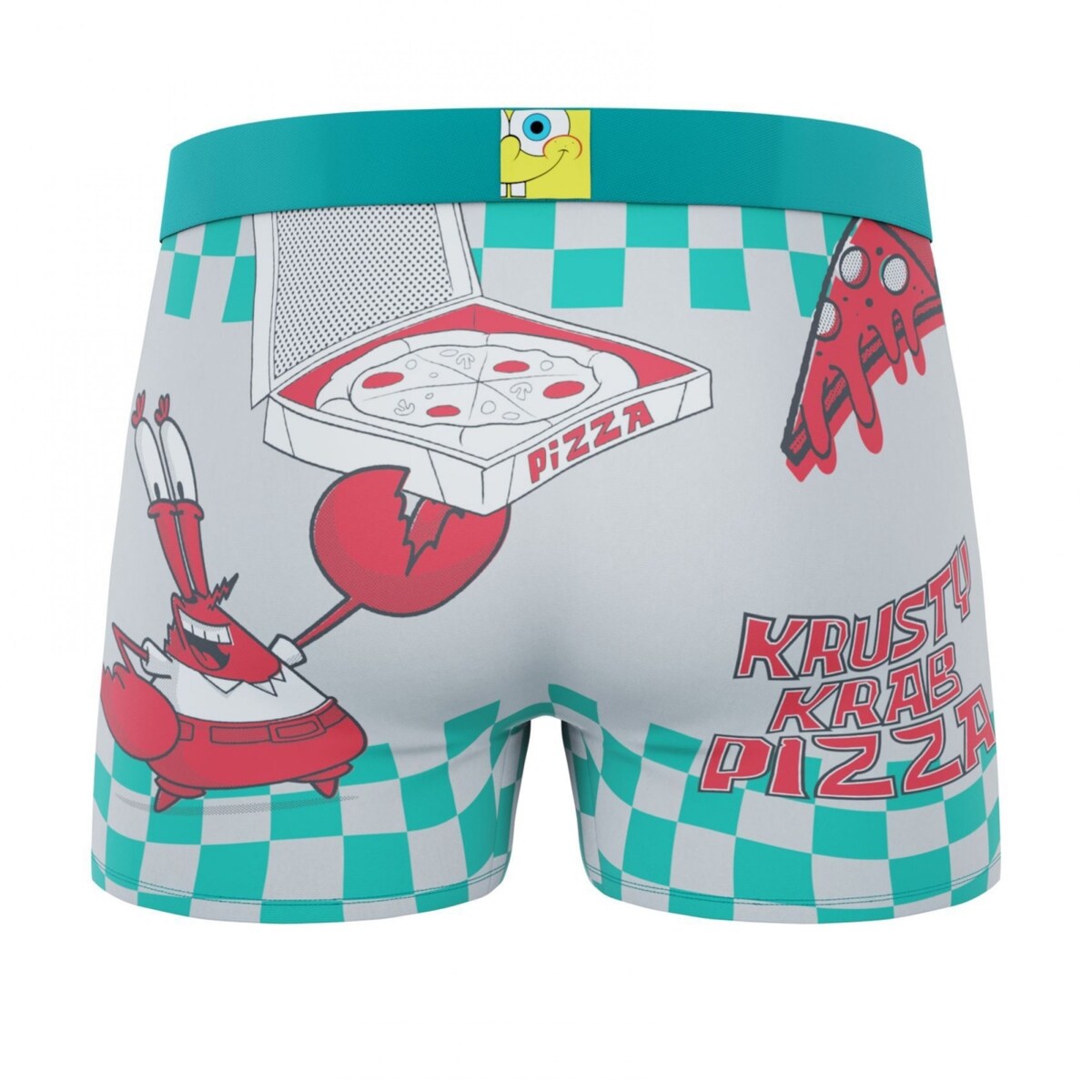 Crazy Boxers Spongebob Squarepants Krusty Krab Pizza Mens Boxer Briefs