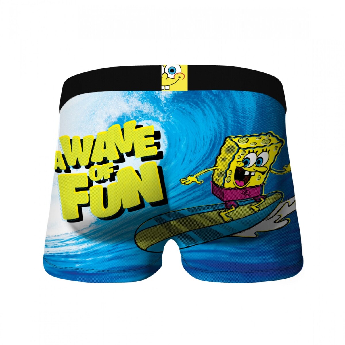 Crazy Boxers Spongebob Squarepants Waves Of Fun Boxer Briefs