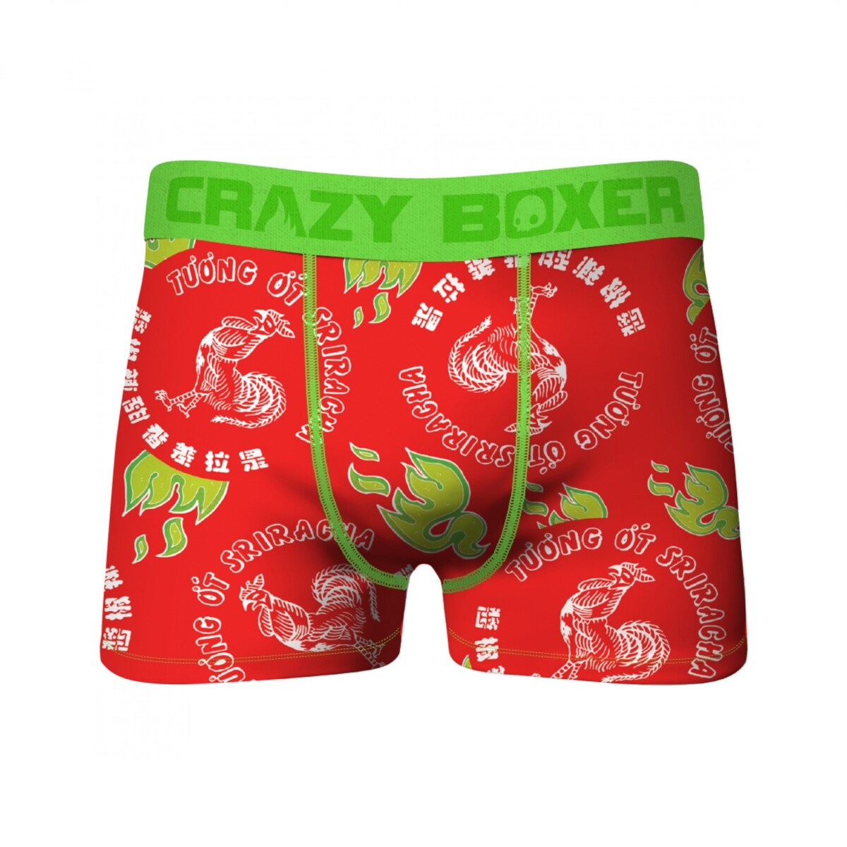 Crazy Boxers Sriracha Rooster All Over Boxer Briefs