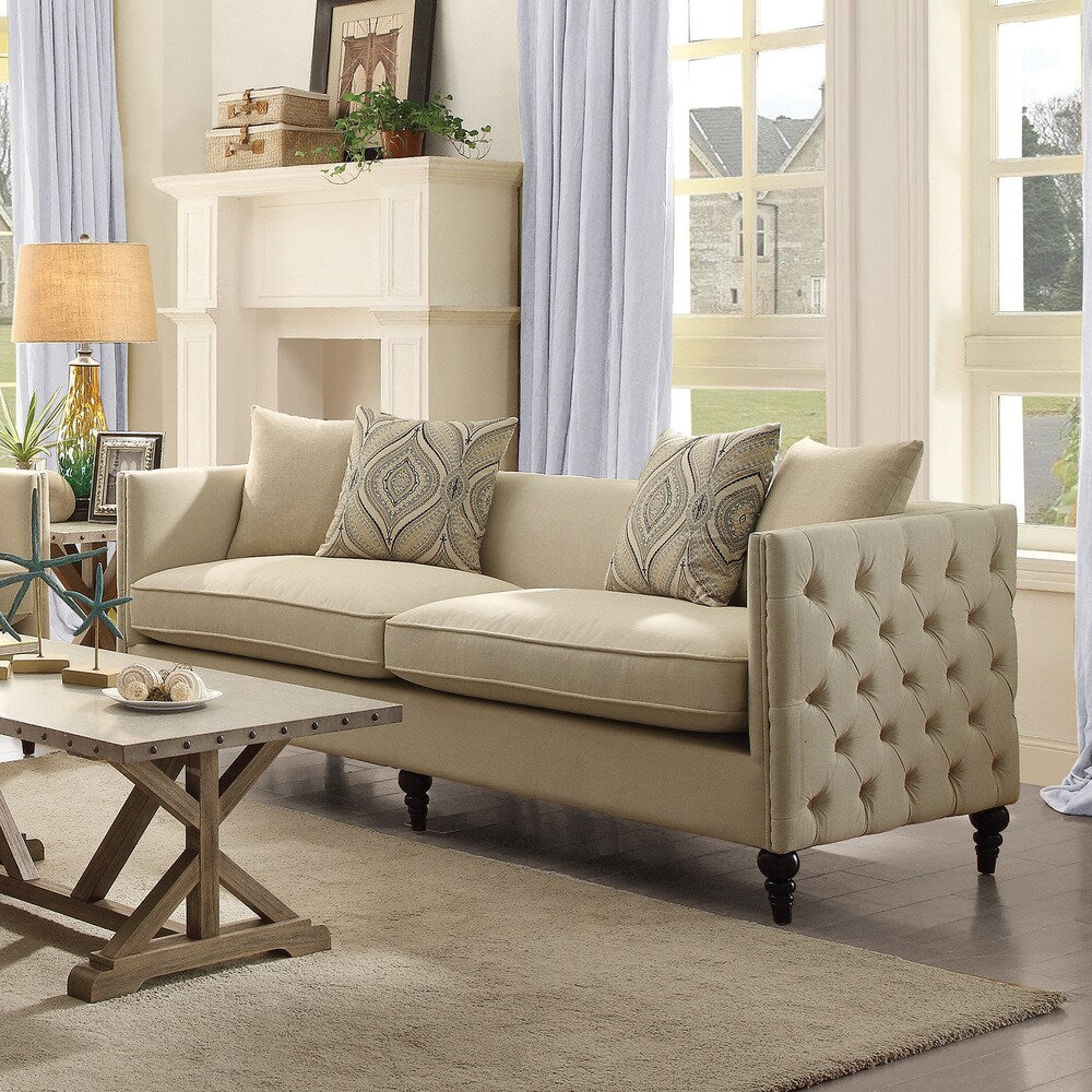 Coaster Company Home Furnishings Sofa (Oatmeal)