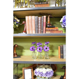 Creative Displays Faux Purple Silk Floral Bouquets (Set of 3)