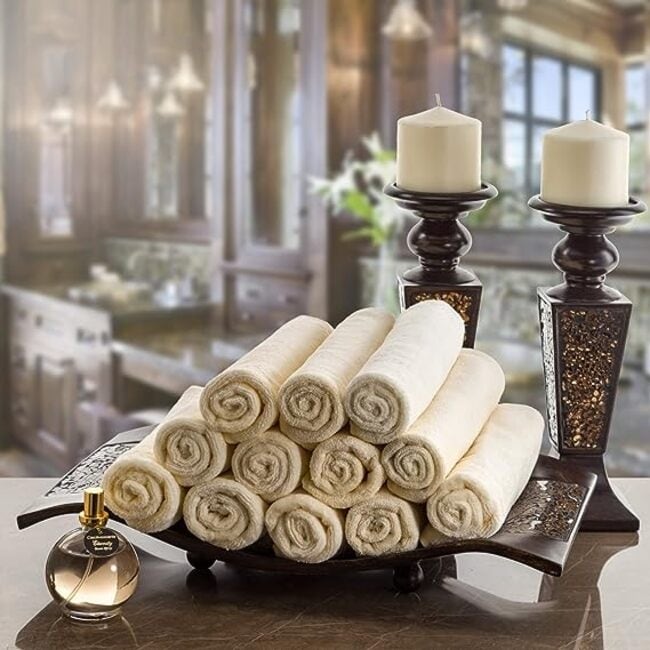 Creative Scents Schonwerk Decorative Walnut Color Centerpiece Dish