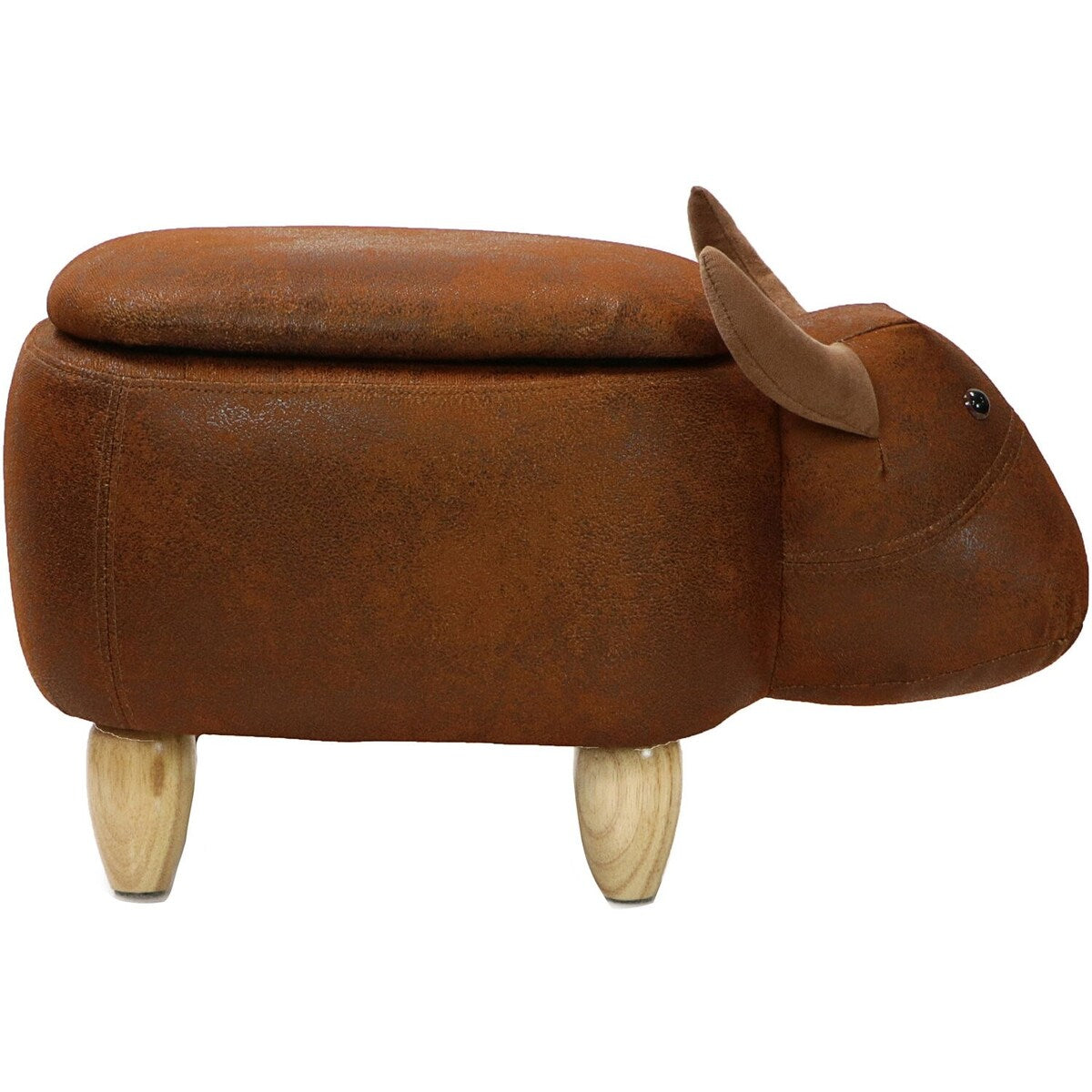 Critter Sitter Cow Storage Ottoman