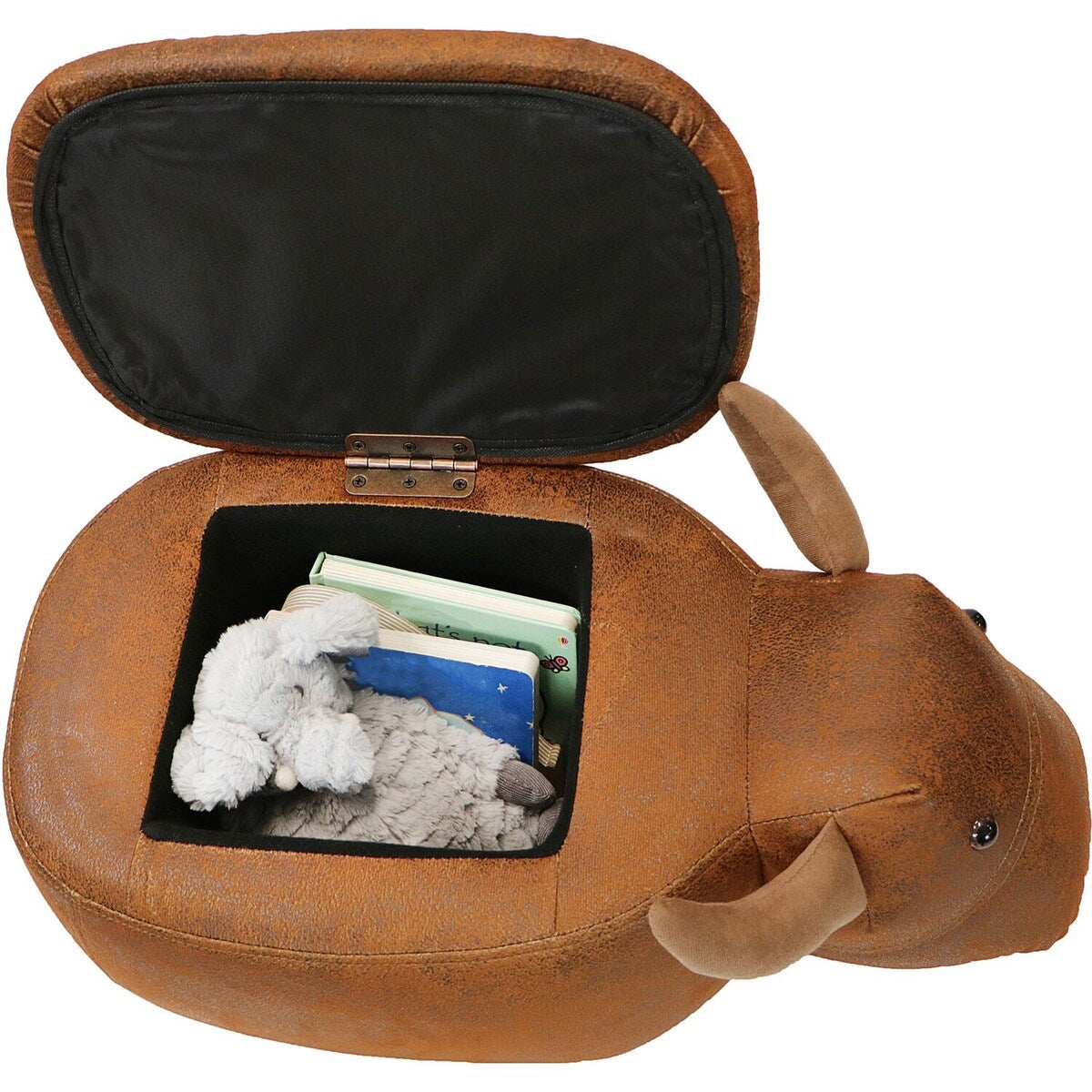 Critter Sitter Cow Storage Ottoman