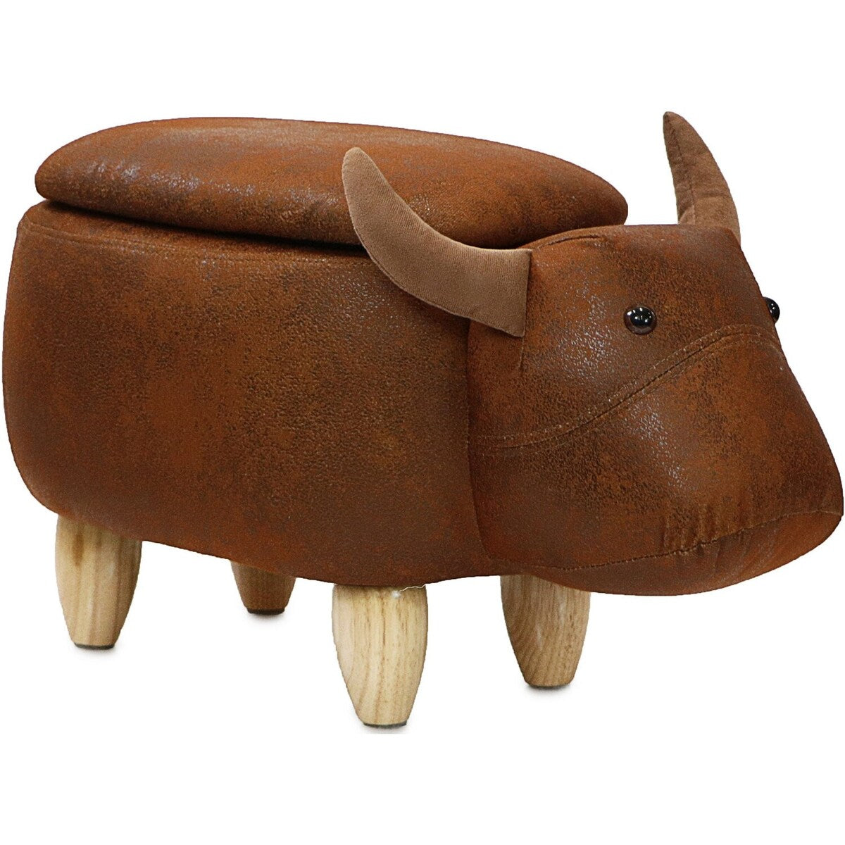 Critter Sitter Cow Storage Ottoman