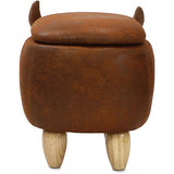Critter Sitter Cow Storage Ottoman
