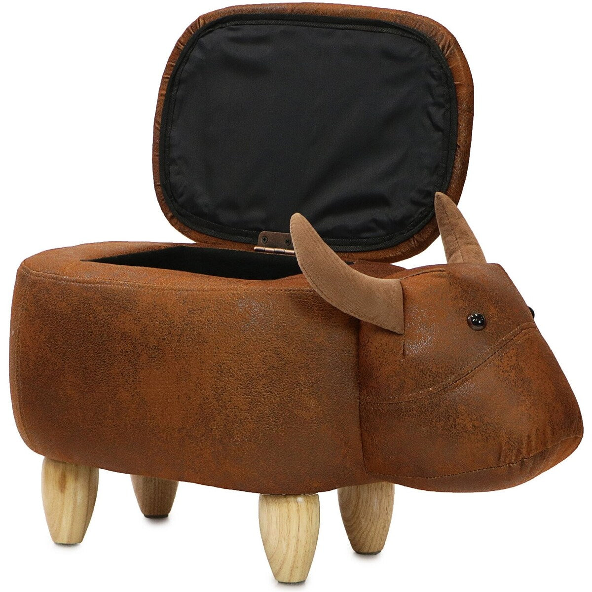 Critter Sitter Cow Storage Ottoman