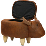 Critter Sitter Cow Storage Ottoman