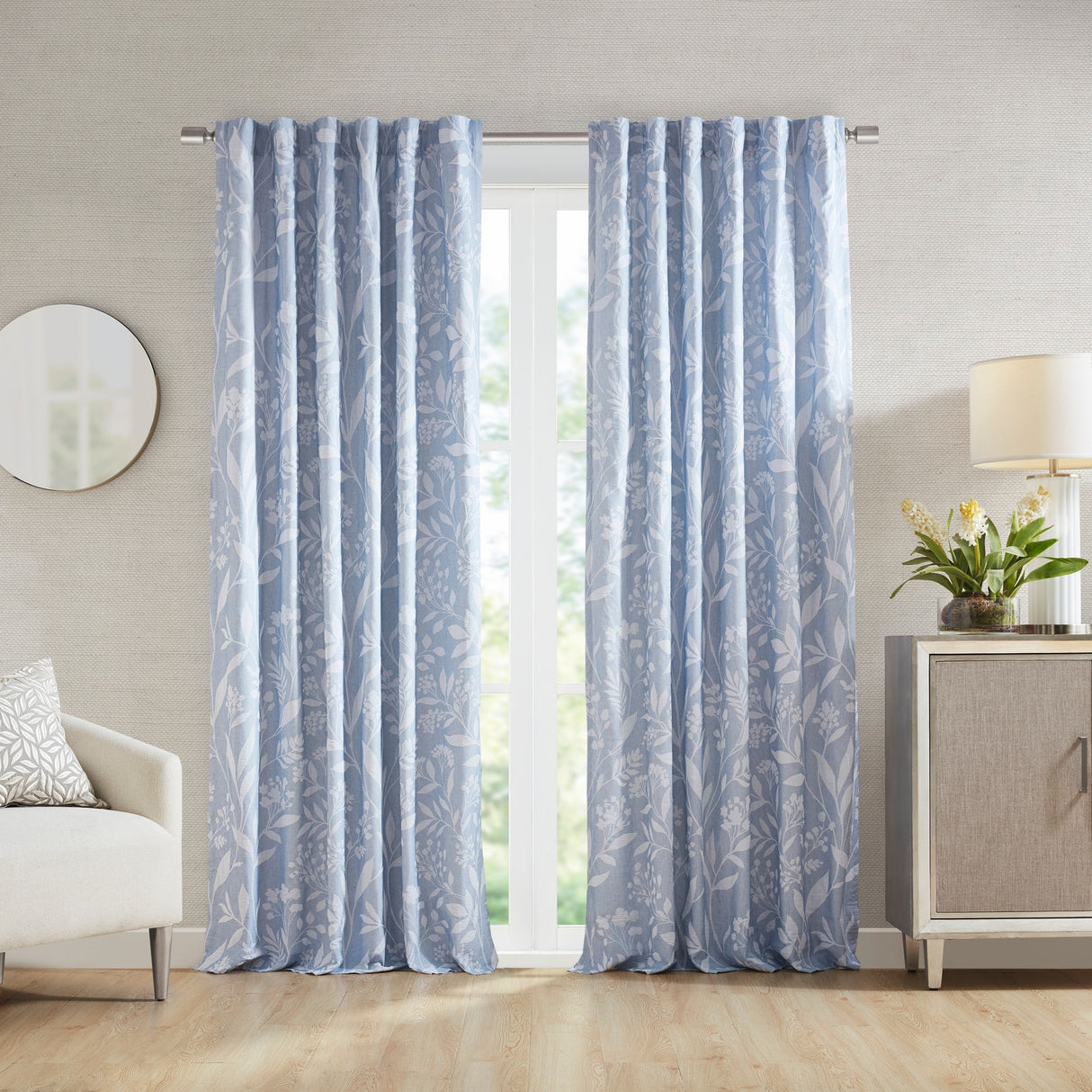 Croscill Winslow Floral Curtain Panel (Single)
