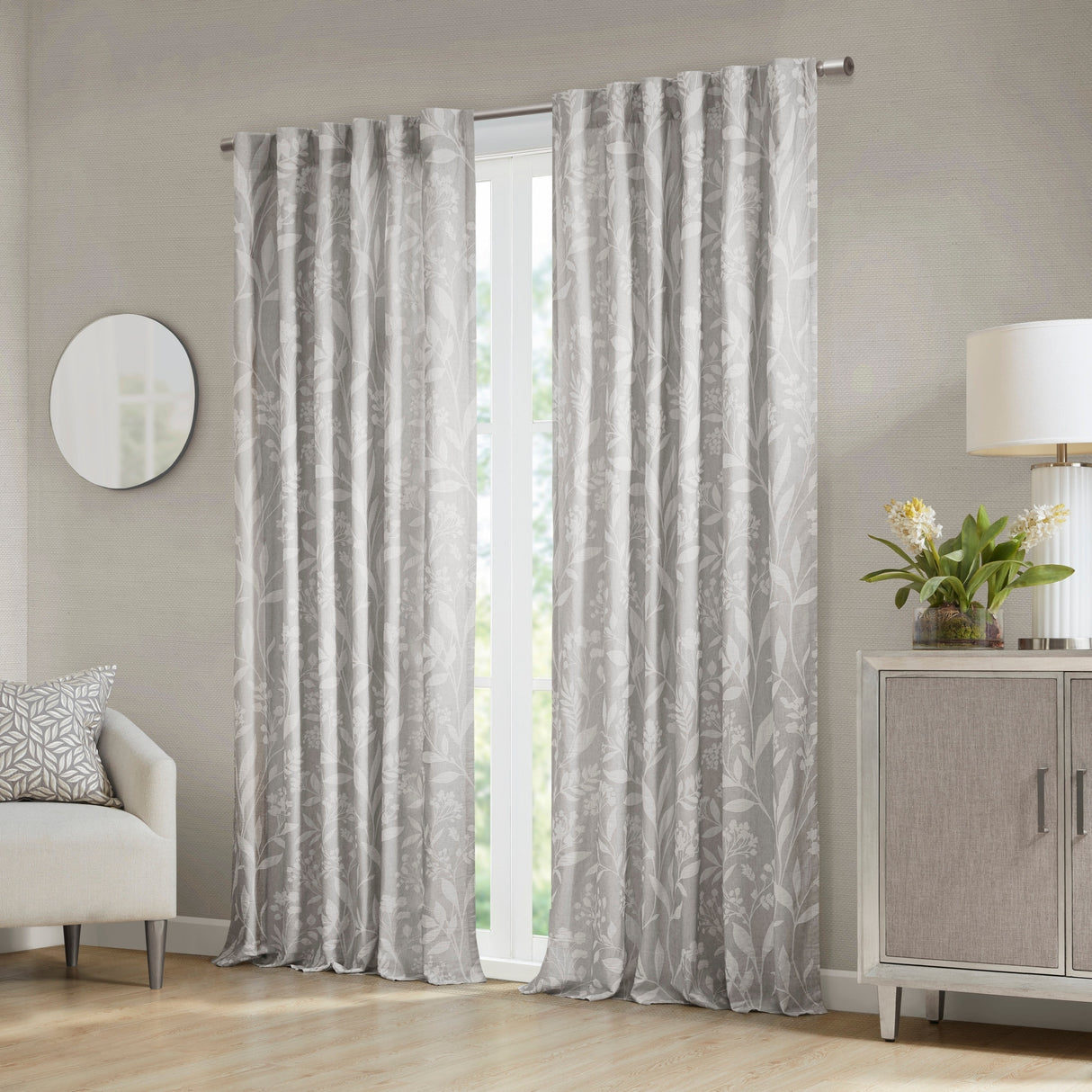 Croscill Winslow Floral Curtain Panel (Single)