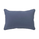 Porch & Den Braga Multicolored Embroidered Boudoir Pillow