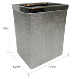 Croscill Roebling Stripe Wastebasket