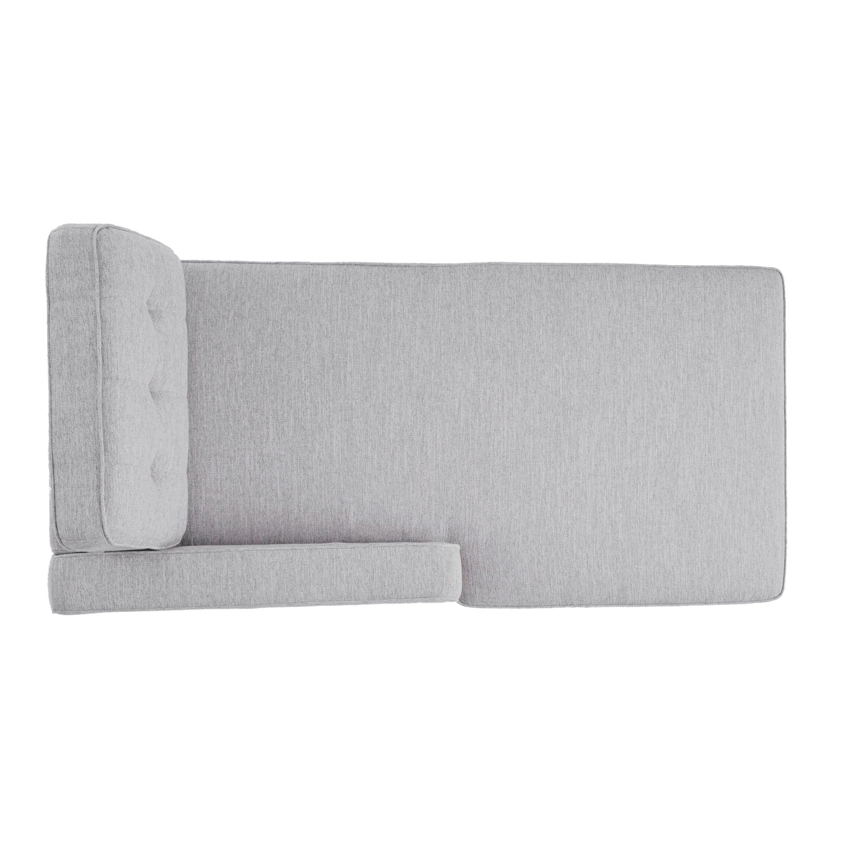 Crowningshield Upholstered Chaise Lounge with Arm by Christopher Knight Home