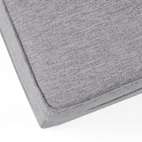 Crowningshield Upholstered Chaise Lounge with Arm by Christopher Knight Home