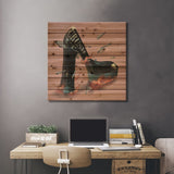 Crush It Print On Wood by Illunatica - Multi-Color