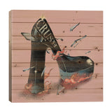 Crush It Print On Wood by Illunatica - Multi-Color