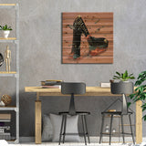 Crush It Print On Wood by Illunatica - Multi-Color