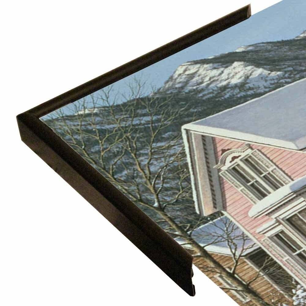 Crystal Calm-WILBRE6211 Framed Print 17.5"x31.25" by William Breedon