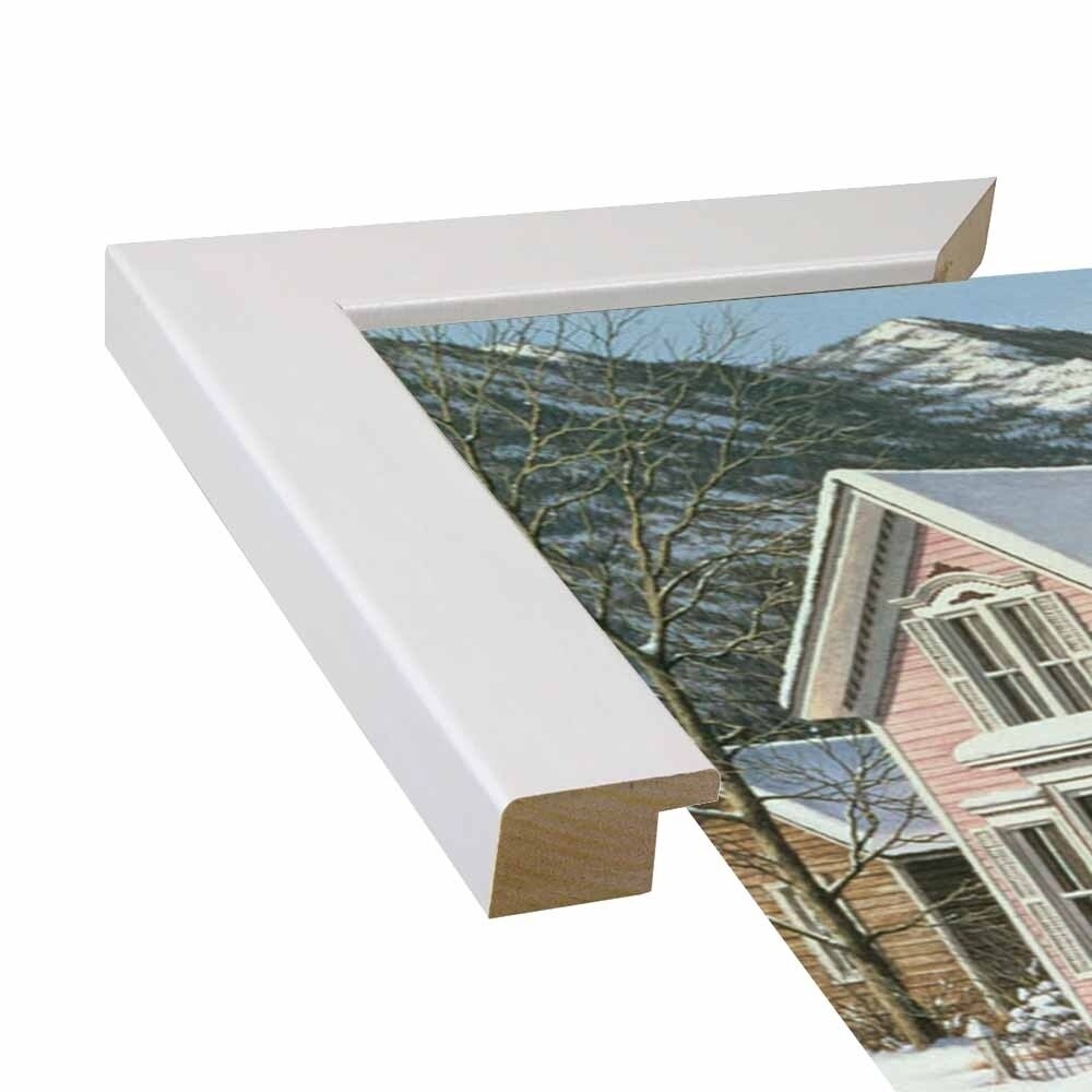 Crystal Calm-WILBRE6211 Framed Print 17.5"x31.25" by William Breedon