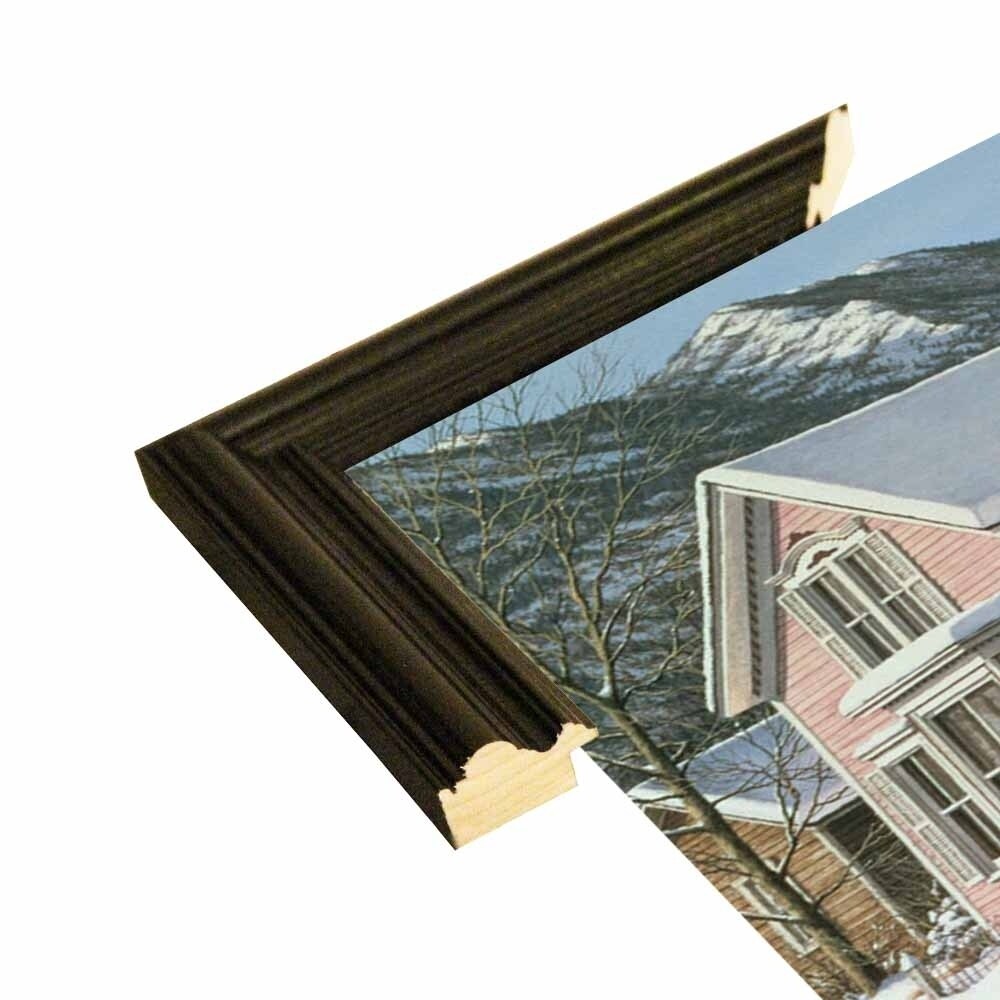 Crystal Calm-WILBRE6211 Framed Print 17.5"x31.25" by William Breedon