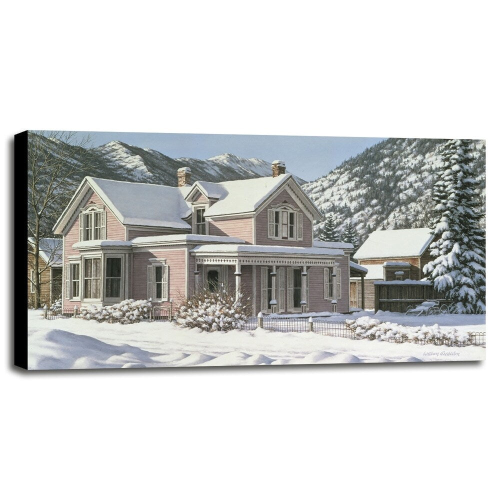 Crystal Calm-WILBRE6211 Framed Print 17.5"x31.25" by William Breedon
