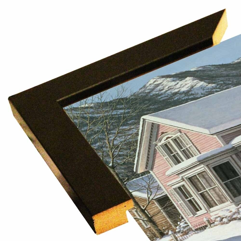 Crystal Calm-WILBRE6211 Framed Print 17.5"x31.25" by William Breedon