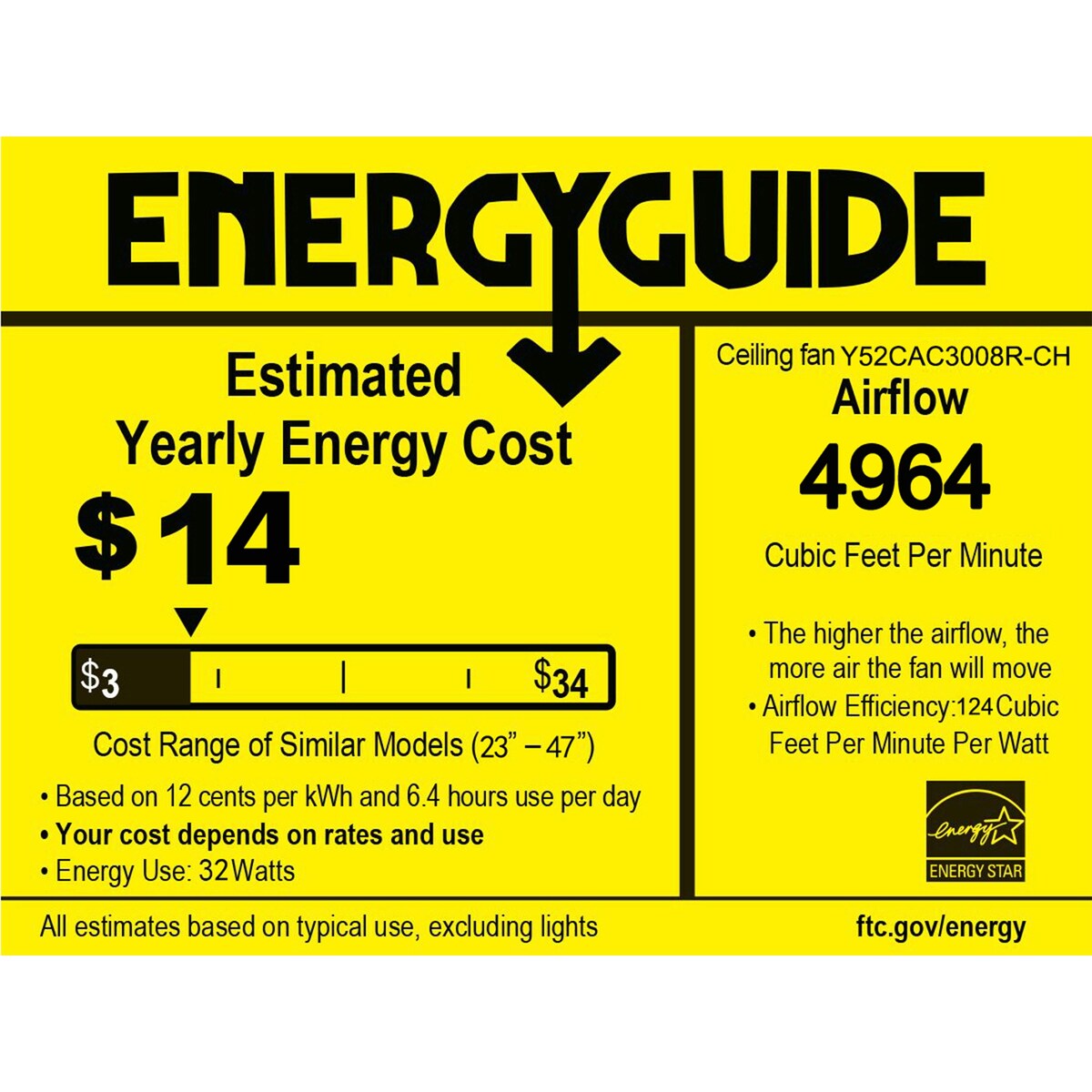 Crystal Ceiling Fan Reversible Blades 3 Wind Speeds Remote Control