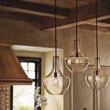 Crystal Home Four Light Chandelier Vorticy Oil Rubbed Bronze - Exact Size