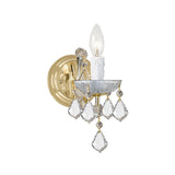 Maria Theresa 1-light Gold/ Swarovski Spectra Crystal Wall Sconce