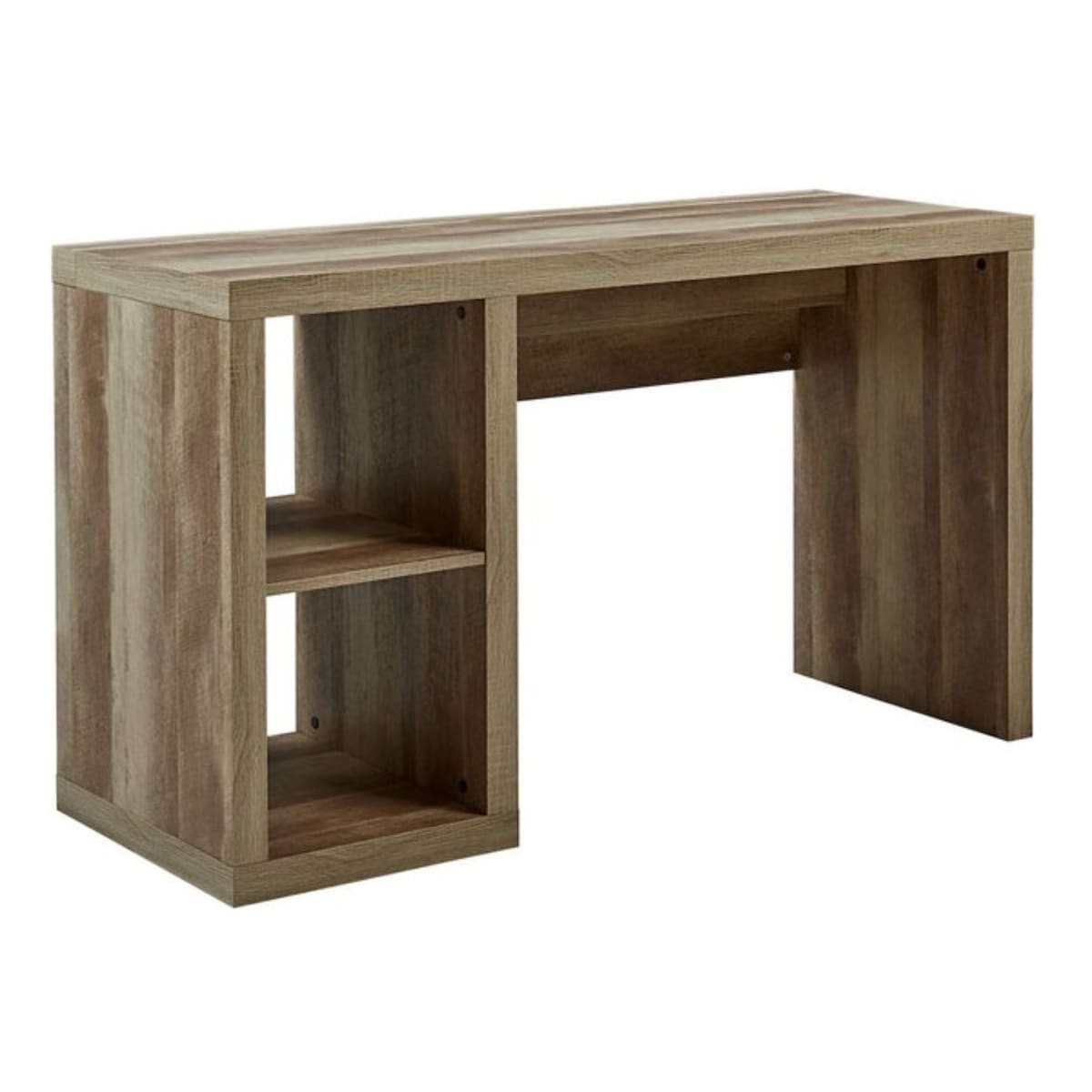 Cube Storage Office Desk, White