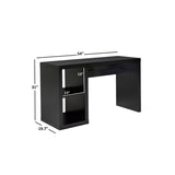 Cube Storage Office Desk, White