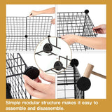 Grid Cubes Organizer Wire Storage Cube Shelves Bookcase Shelf Units
