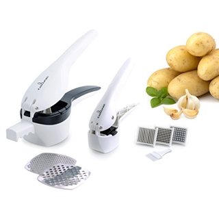 Culina Potato Ricer and Garlic Press Deluxe Set