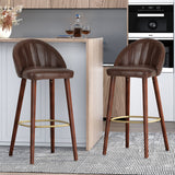 Cullimore Channel Stitch Barstools by Christopher Knight Home