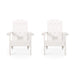Culver Outdoor Adirondack Chairs (Set of 2) by Christopher Knight Home