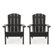 Culver Outdoor Adirondack Chairs (Set of 2) by Christopher Knight Home