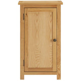 Cupboard 17.7"x12.6"x33.5" Solid Oak Wood