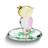 Curata Big Owlet Handcrafted Glass Figurine