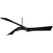Minka Aire Curl 3 Blade 60 Inch Ceiling Fan With LED Light